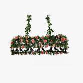 Floral Vine Decor Vintage Dining Room Pendant Light - Clowas